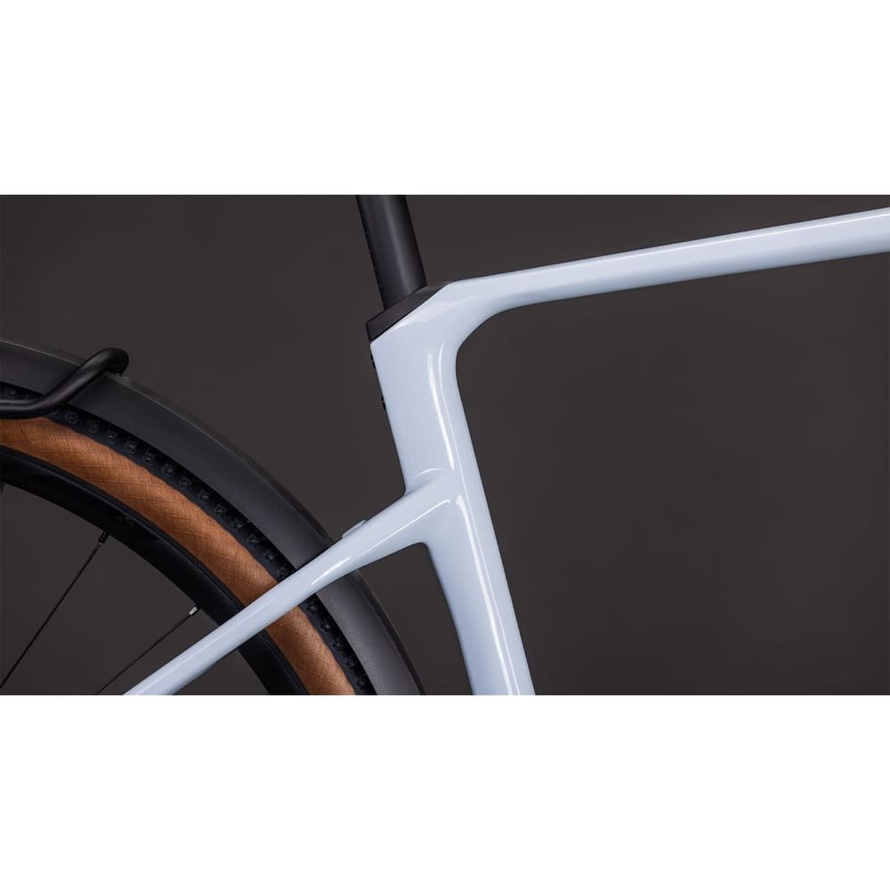 CUBE NUROAD HYBRID C:62 SLX 400X FE Gravel E-Bike 2026 Carbon iceblue / prism – Bild 7
