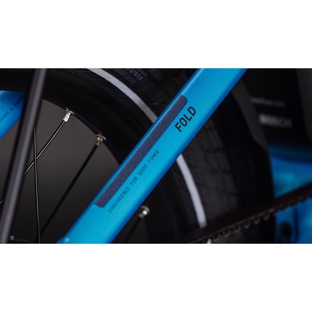 CUBE FOLD HYBRID Comfort 545 20" E-Faltrad 2026 azure / reflex – Bild 11