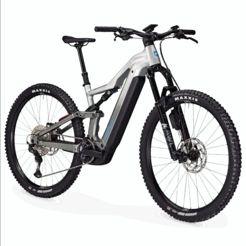 FOCUS THRON² 6.9 ABS 800Wh E-Mountainbike 2025 Nepalsilver / Steelgrey