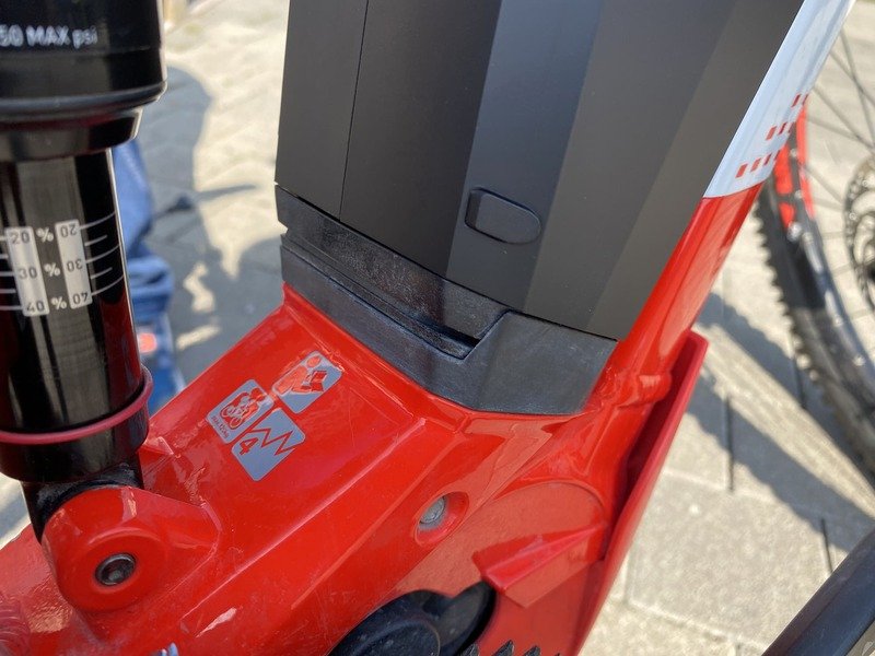 745wh Akku für Haibike SDURO FullSeven LT 6.0 Weiß/Rot/Anthrazit 2018 - MTB Fully und baugleiche – Bild 9