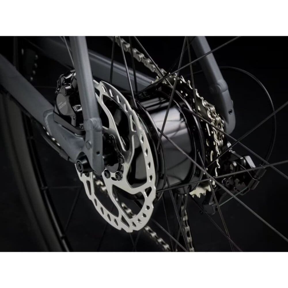 Trek Domane+ AL 5 E-Rennrad 2025 Matte Lithium Grey – Bild 7