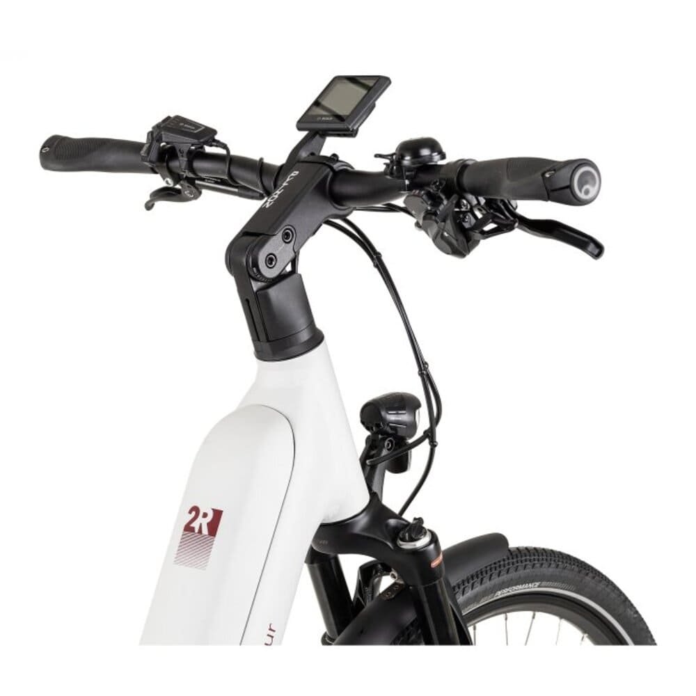 E-Bike 2R Manufaktur ELX 11 Wave Trekking 2025 black matt / brushed silver – Bild 6