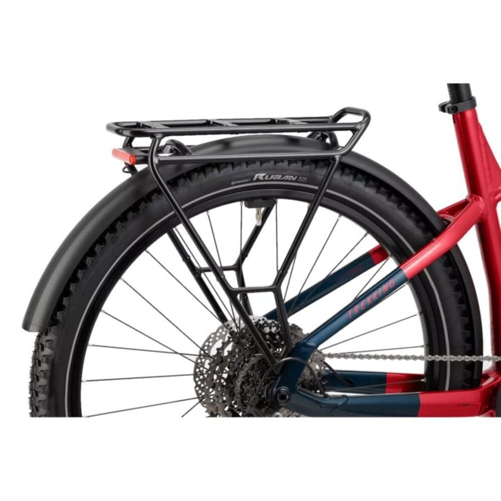Haibike TREKKING 7 LOW i800Wh 27.5'' E-Bike Trekking 2025 Easy Entry fruity red/blue glossy – Bild 2