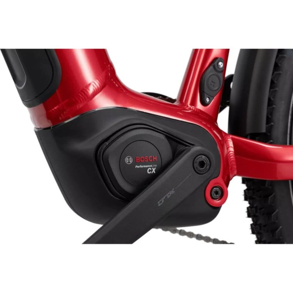 Haibike TREKKING 7 LOW i800Wh 27.5'' E-Bike Trekking 2025 Easy Entry fruity red/blue glossy – Bild 4