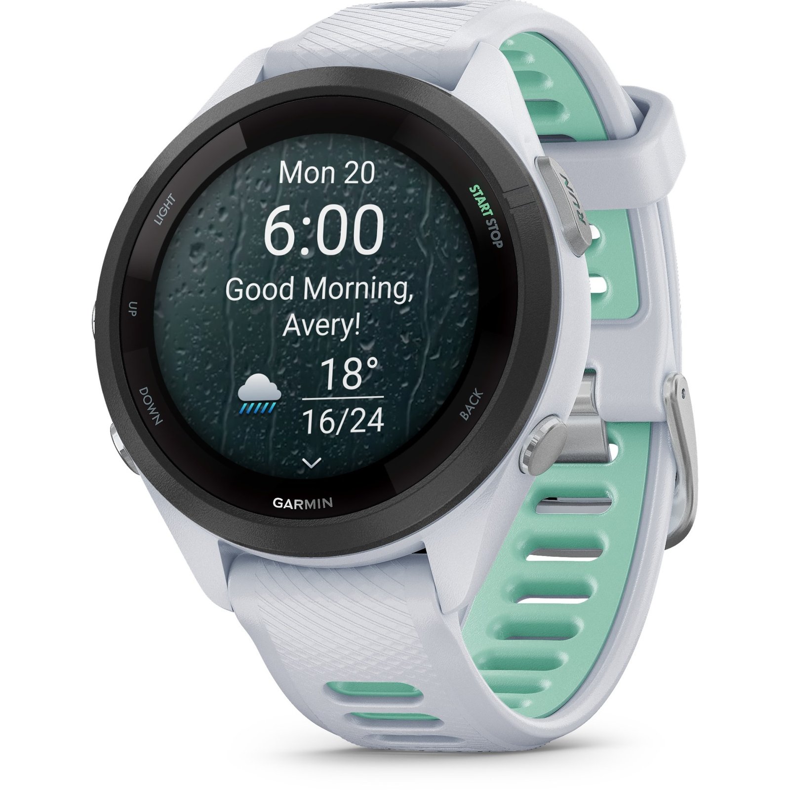 Garmin Forerunner 265S GPS Laufuhr - steinweiß/mintgrün – Bild 16