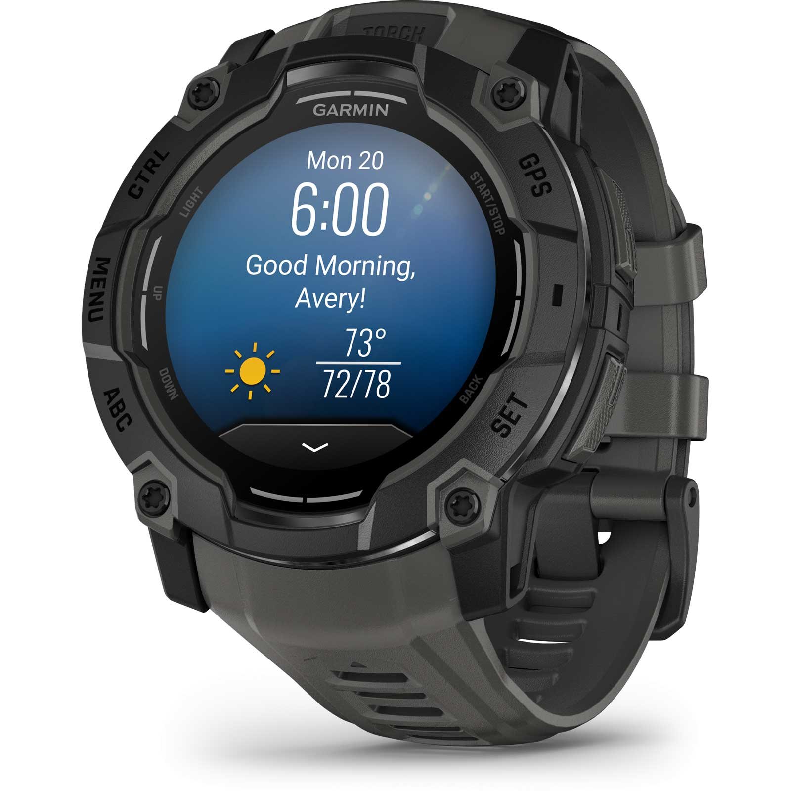 Garmin Instinct 3 AMOLED GPS Smartwatch 50mm - Twilight/Neo Tropic – Bild 9