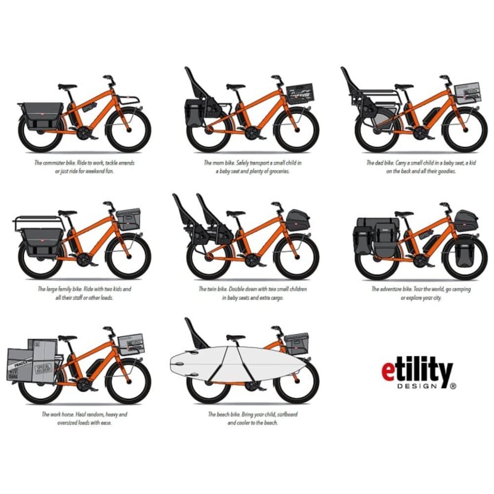 Benno E-Bike BOOST E 10D Performance 24" Damen Cargo 2025 Titanium Gray – Bild 6