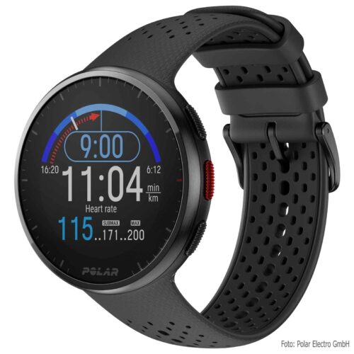 Polar Pacer Pro GPS Laufuhr – Carbon Gray