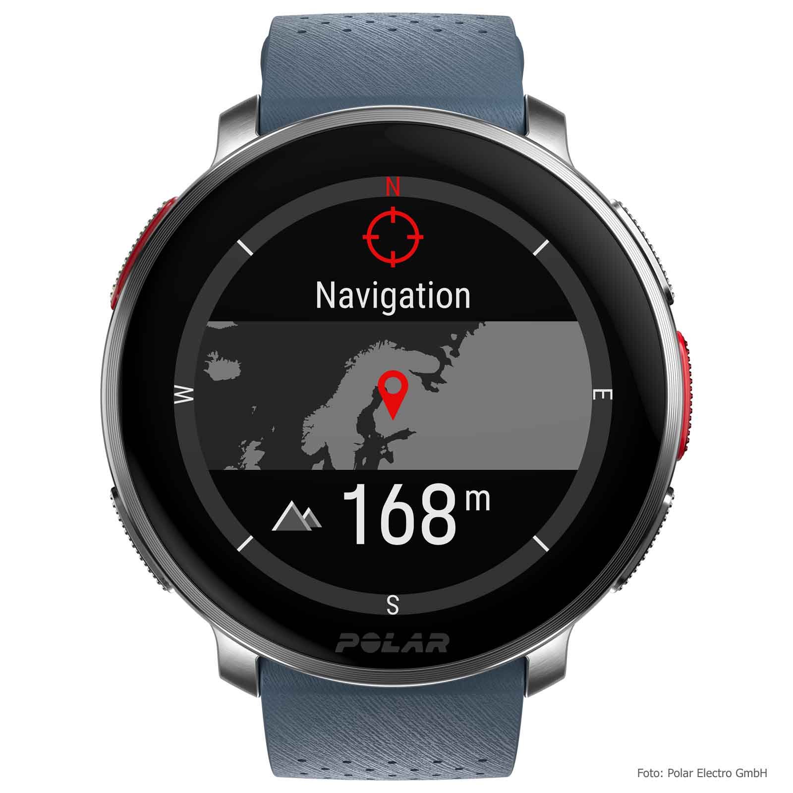 Polar Vantage V3 GPS Multisport Uhr - Sky Blue – Bild 10
