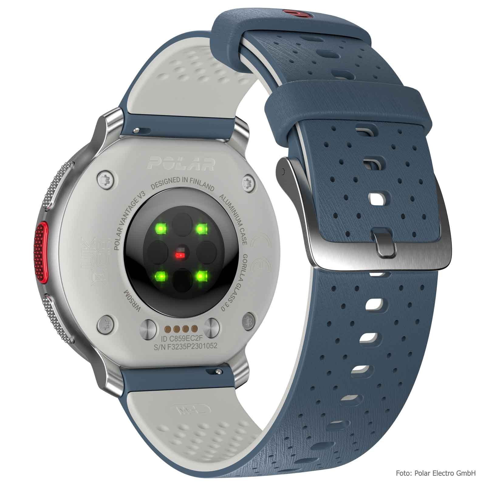 Polar Vantage V3 GPS Multisport Uhr - Sky Blue – Bild 11