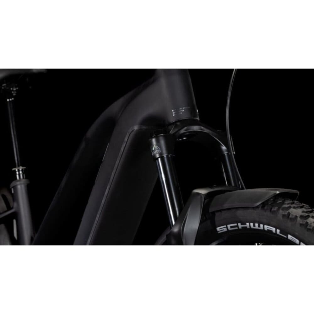CUBE REACTION HYBRID Race 800 Allroad 29" Damen E-Mountainbike 2025 black / metal – Bild 8