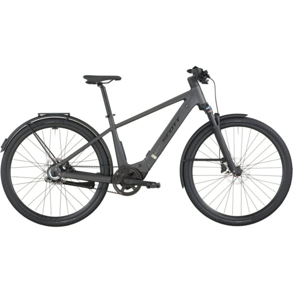 SCOTT PASSAGE 10 Belt Urban E-Bike 2026 midnight grey – Bild 2