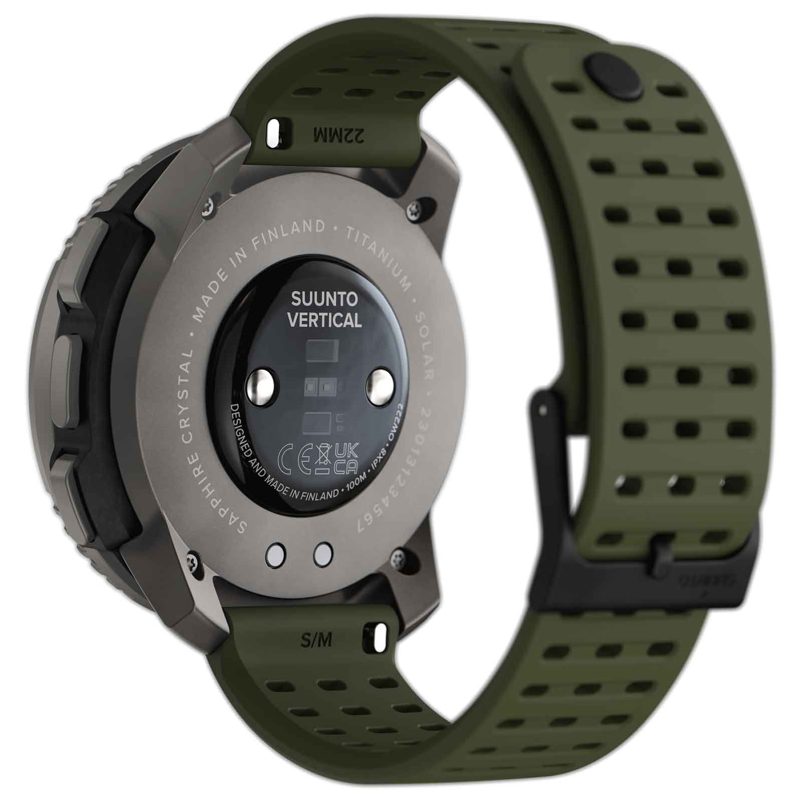 Suunto Vertical Titanium Solar GPS Multisport-Uhr - Sand – Bild 7