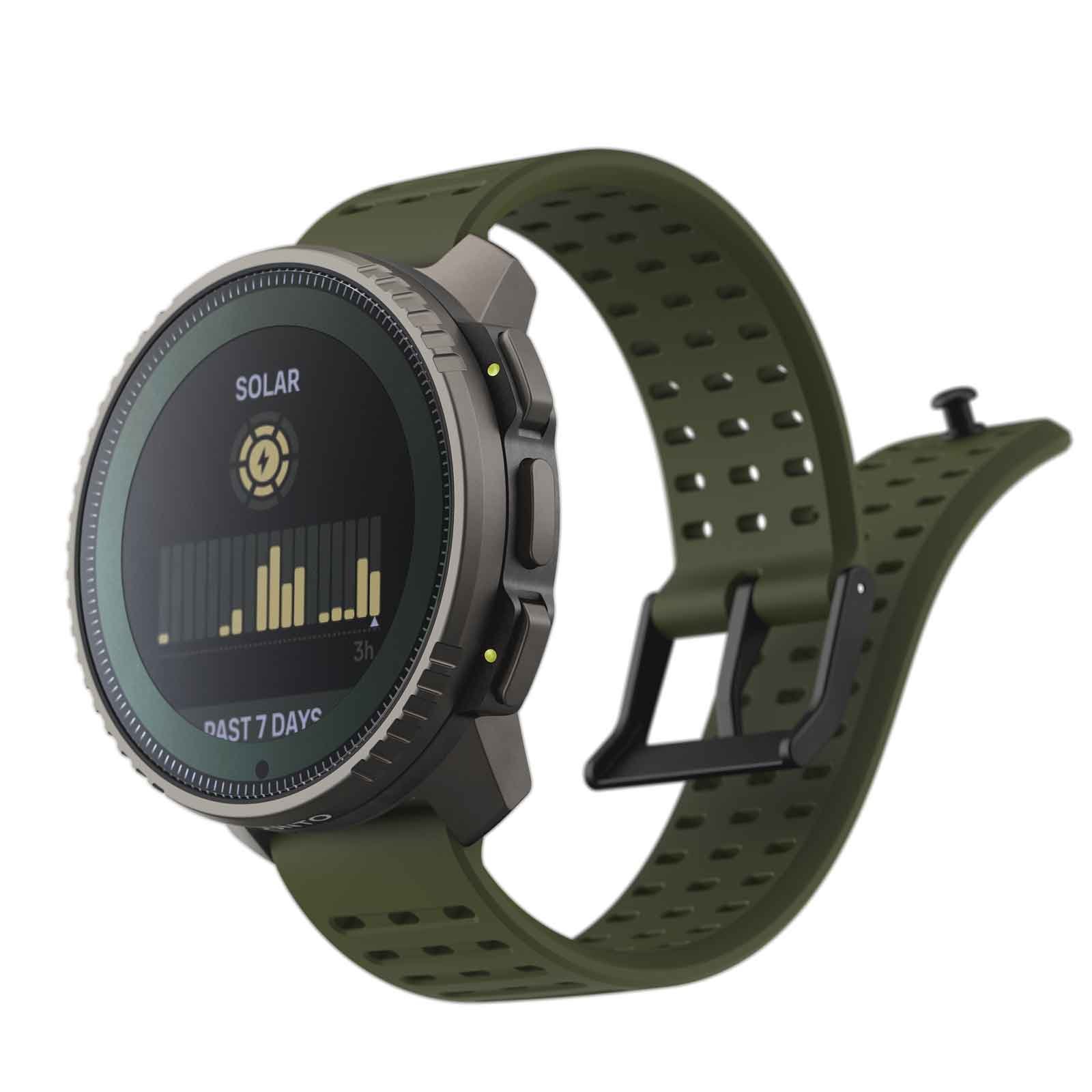 Suunto Vertical Titanium Solar GPS Multisport-Uhr - Sand – Bild 5